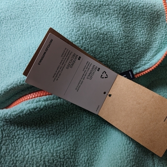 The North Face Royal Arch Jacket Womens Wasabi Gardenia Coral Fleece Zip - Picture 11 of 16